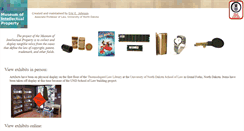 Desktop Screenshot of museumofintellectualproperty.org